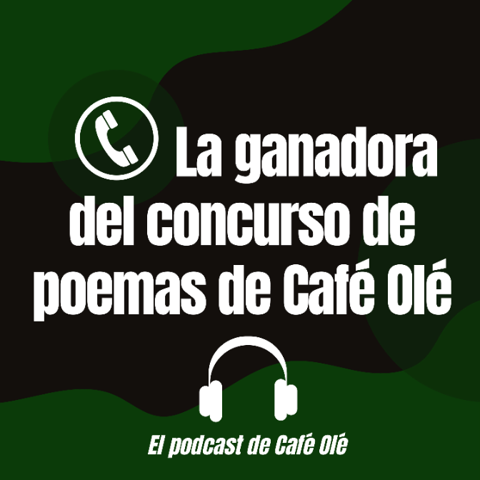 Imagen de Café Olé:  La ganadora del concurso de poemas de Café Olé